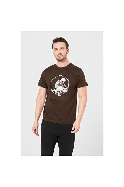 Pegas MEN'S SPINX CASUAL T-SHIRT COFFEE-M