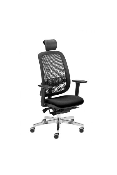 OFFICE products Scaun de birou, brate plastic, rotile, mesh textil, Skiathos ...