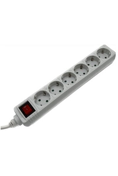 Hama R9223811, 6x Shucko, 3m, White