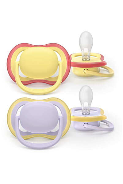 Philips Set 2 suzete Avent Ultra Air SCF087/03 care lasa pielea bebelusului s...