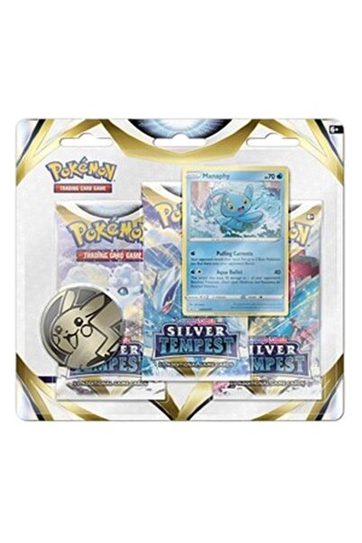 Pokemon Furtună de Argint: Manaphy, pachet de 3 blistere