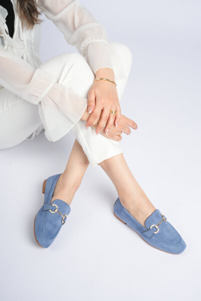 BALANZ حذاء KOT BLUE SUE جلد سويدي ADIN ذو نعل مريح للاستخدام اليومي وتفاصيل ...