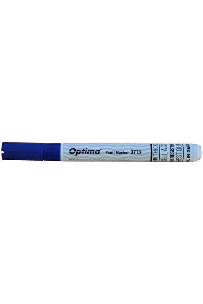 Optima Paint marker Paint 3713, round tip 2.0mm, writing thickness 1-2mm - blue