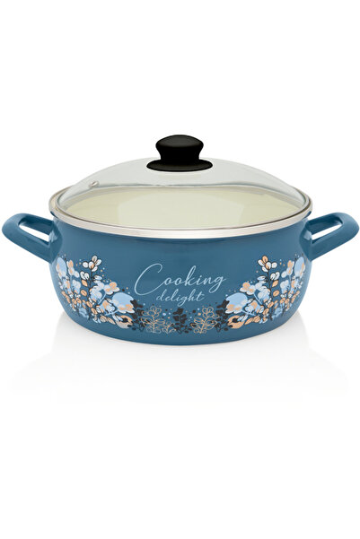 Metalac 5l saucepan with glass lid Cooking Delight Metalacemail/24cm/5l