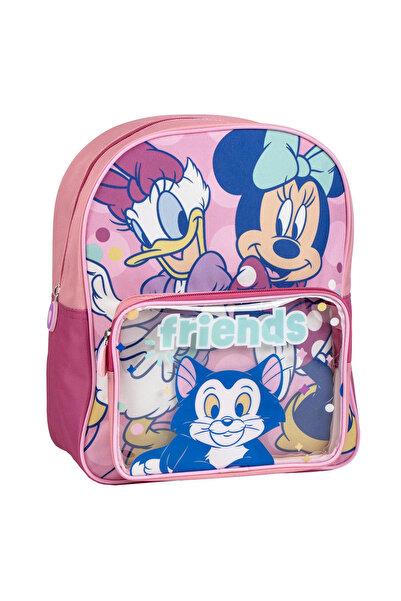 Minnie Mouse Rucsac de grădiniță cu 2 compartimente, Prietenii lui Minnie, 31...