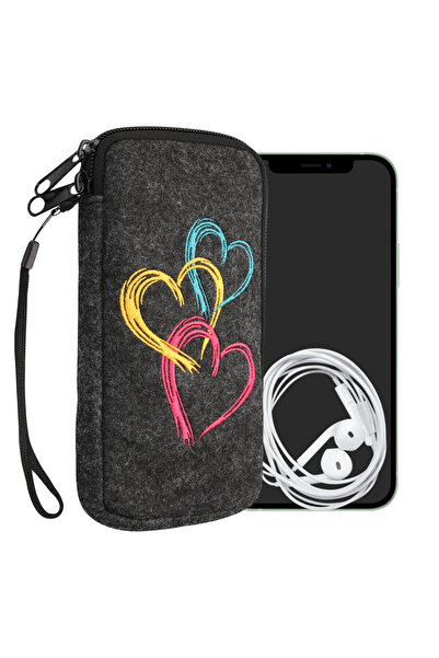 KWmobile Carcasă universală mărime XL - 6,8 inch, microfibră, multicoloră, 49...