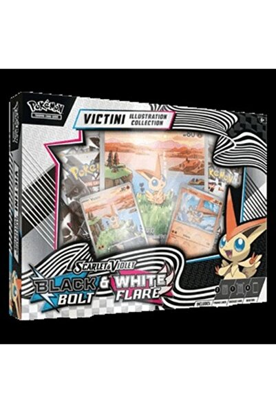 Pokemon Black Bolt și White Flare: Colecția de ilustrații Unova Victini