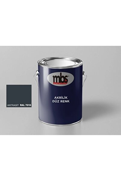 mbs kimya Akrilik 2k Boya RAL7016 Antrasit Gri