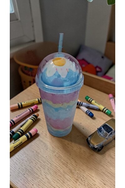 FAMEMUS ACCESSORY Quality Glass Water Bottle with Straw