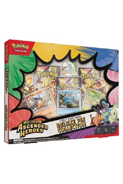 Pokemon Colecția de insigne Deluxe Ascended Heroes: First Partners