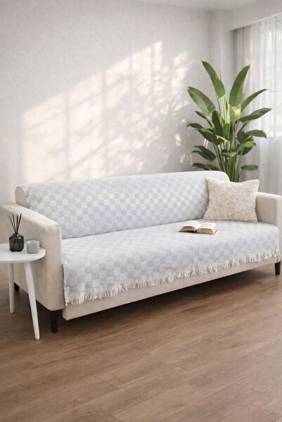 Miracolo Home Pamuk komad Prekrivač za sofu šal Protivklizno Teksturirano viš...