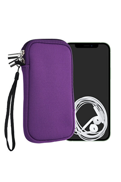 KWmobile Husă universală de telefon L - 6,5 inch, neopren, violet, 46188.3.38