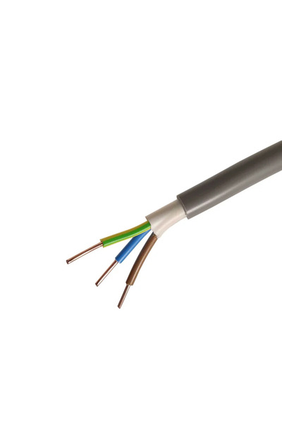OEM Electrical cable CYY-F, 3 x 1.5 mm², 100 meters, gray