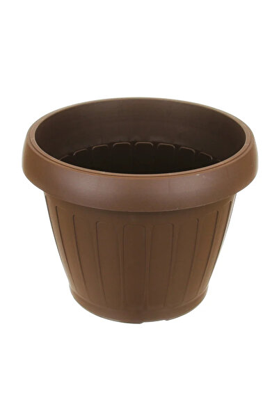 OEM Ghiveci flori Dalia, plastic, Ø 32 cm, maro