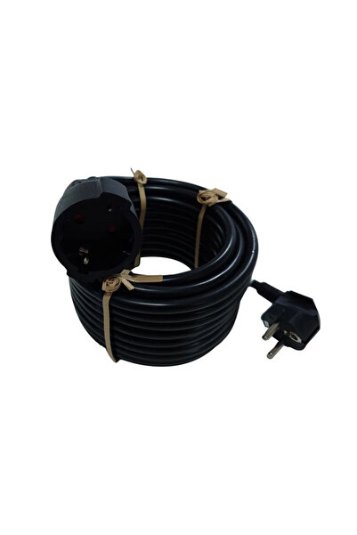 Lexman Καλώδιο επέκτασης Lexman, 1 υποδοχή, 3 x 1,5 mmp, 10 μέτρα, μαύρο