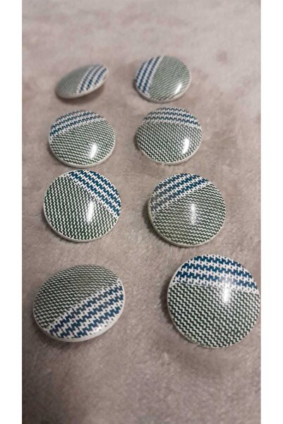 ILCARE Polyester Button 34 Size 22 mm 8 Pieces
