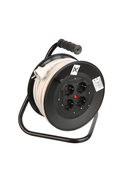 OEM Tambur Relee, IP20, 4 έπαθλο, 3 x 2,5 mmp, 3500 W, 20 μέτρα, negru