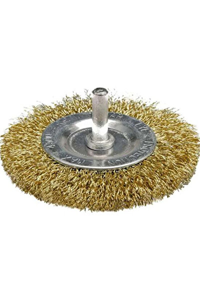 OEM Vorel wire brush, circular, with rod, steel, for grinder, 100 mm