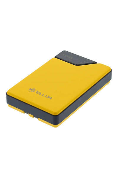 OEM Εξωτερική μπαταρία Tellur, 10000 mAh, κίτρινη