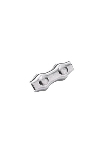 STANDERS Standers single flat clamp, for cable Ø 3 mm, 2 screws, stainless st...