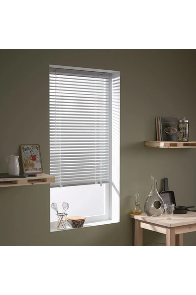 Inspire Οριζόντιο στόρι Los Angeles, 25 mm, 80 x 175 εκατοστά, λευκό