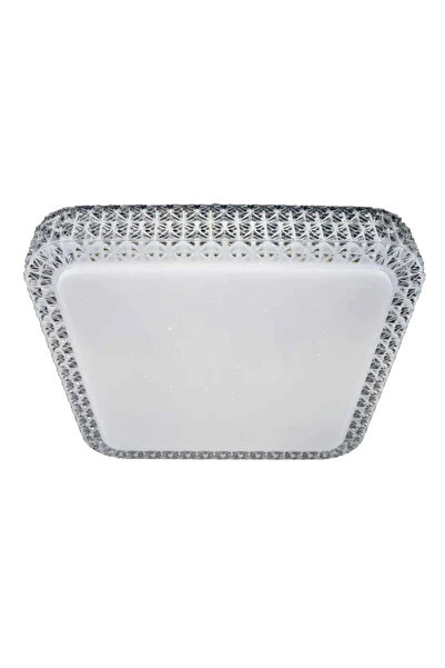 Inspire Диамантена LED таванна лампа, 2500 lm, димируема, CCT, с дистанционно...