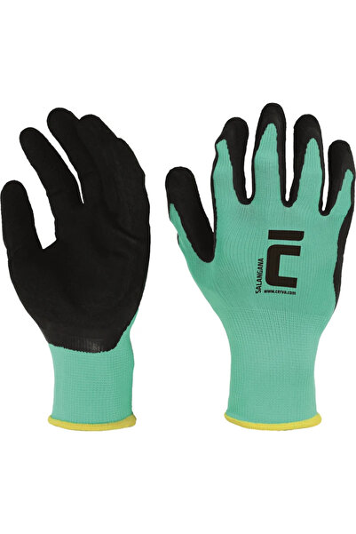 OEM Gardening gloves Salangana, Cerva, Polyester, size 10 (XL) green