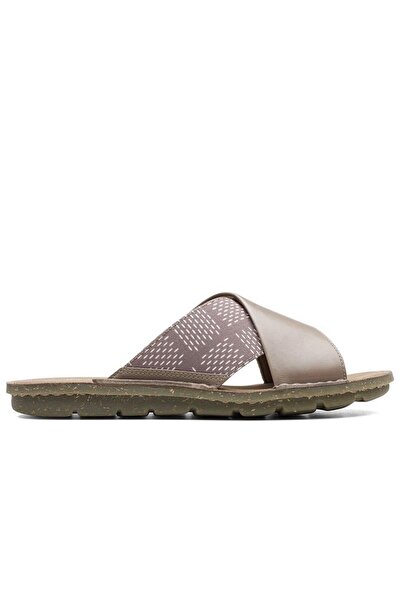 CLARKS Papuci damă - Blake Sydney - mărime 35,5 - Oliv din Piele Naturală - c...