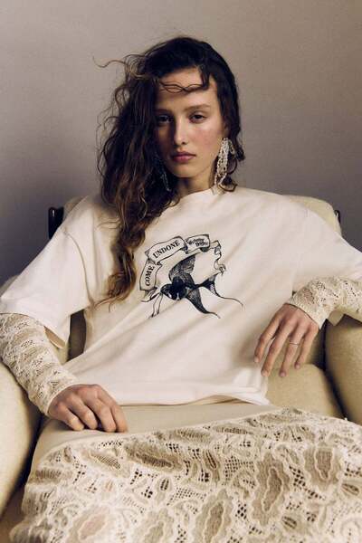 H&M Oversized printed T-shirt