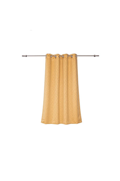 OEM Drapery Curtain 135 x 160 centimeters, Cronos, with rings, yellow