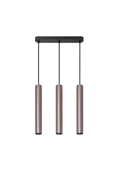 OEM Κρεμαστό φωτιστικό Lungamore, 3 x GU10, 10 W, μαύρο-γκρι