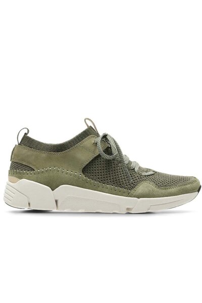 CLARKS Pantofi sport bărbați - Tri Active Up Olive Combi - mărime 40 - Verde ...