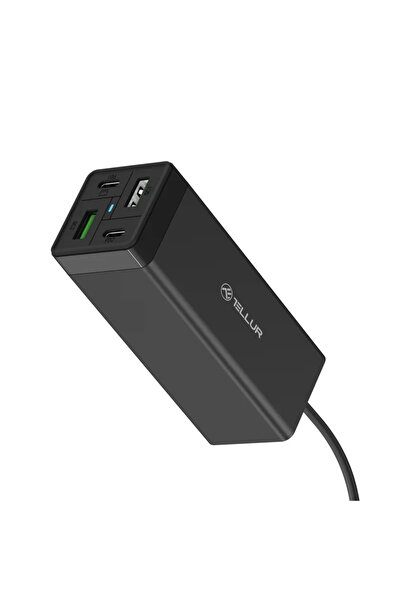OEM Incarcator priza Tellur, PDHC2, 65W, negru