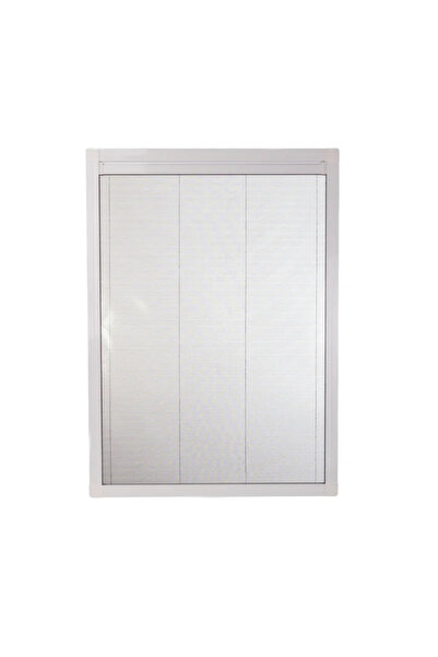 OEM Σήτα κουνουπιών, τύπου πλισέ, για παράθυρα, πλαίσιο αλουμινίου, 52 x 81 c...