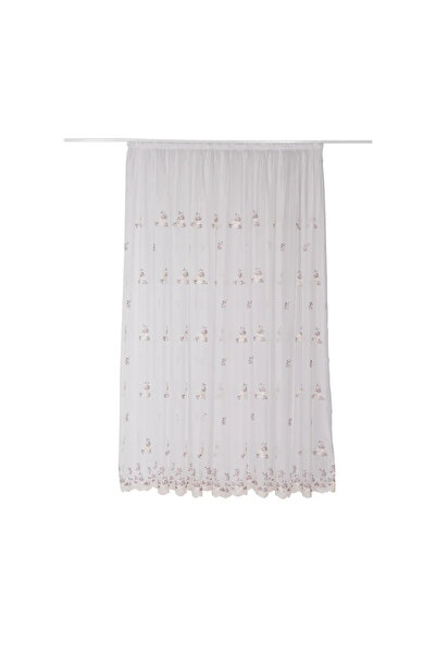 OEM Perdea 400 x 245 centimetri, Charlotte, model floral/vegetal, cu rejansa,...