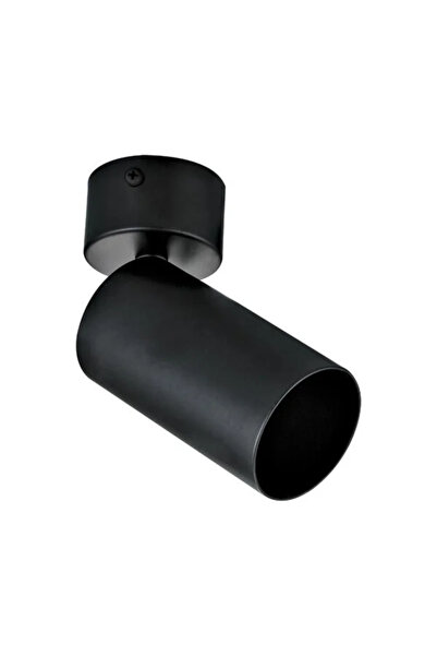 Inspire Spot aplicat Ubla, GU10, 35 W, negru, D 5.5 cm