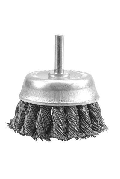 OEM Perie sarma Vorel, cu toroane si tija, otel, pentru polizor, 75 mm