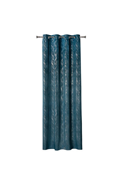 OEM Drapery Curtain 140 x 260 centimeters Dubai, with rings, blue