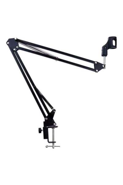 Generic Metal Adjustable Studio Microphone Stand Suspension Boom Table Bracket