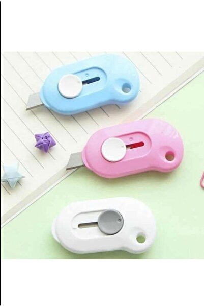atlas hobi Mini Cutter Maket Bıçağı – Anahtarlık Tipi Koli ve Paket Açıcı Kes...