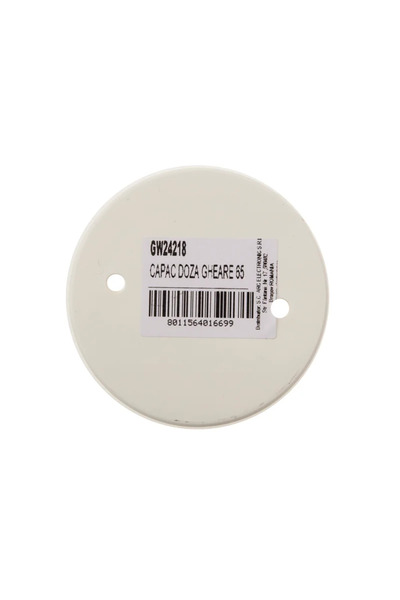 OEM Capac doza Gewiss, cu gheare, simpla, Ø 65 mm