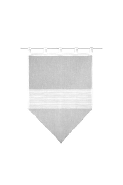 OEM Perdea pentru geam 90 x 60 cm, Mine2, alb