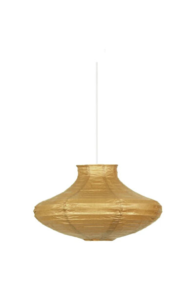 OEM Висяща лампа Griff, 1 x E27, хартиен абажур, капучино