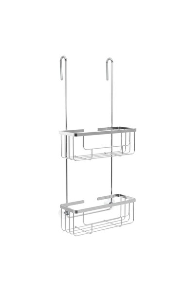sensea Ράφι ντους Essential, 25,7 x 13 x 58 cm, 2 ράφια, χρώμιο