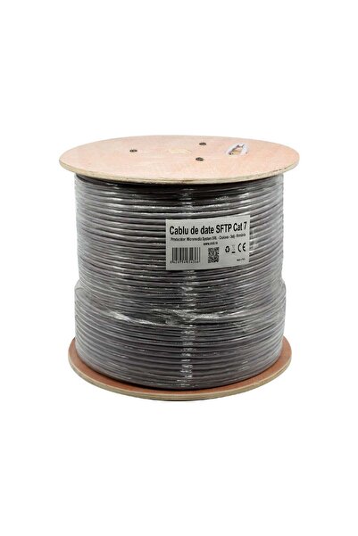 OEM Cablu date SFTP, CAT7, 305 metri, PVC, gri