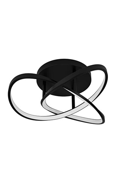 Inspire LED таванна лампа Esme, 21.5W, 2800 лумена, черна