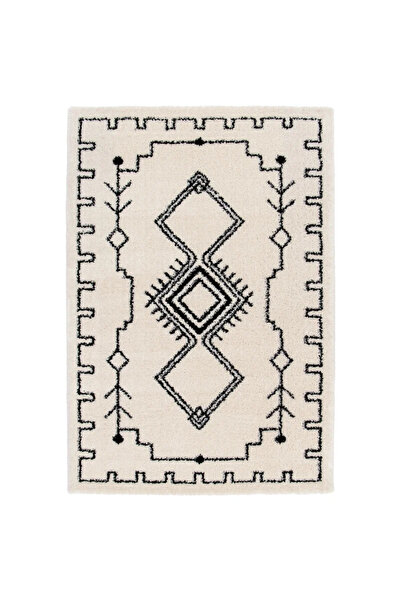 Inspire Χαλί Χαλί , 60 x 120 εκατοστά, Inspire, μαύρο/άσπρο