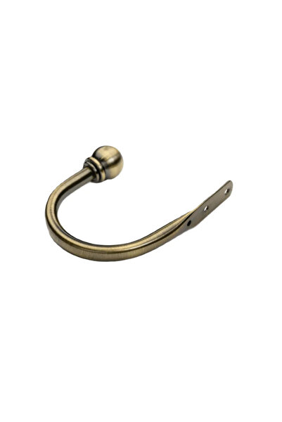 OEM Large metal Drapery Curtain hook, gold