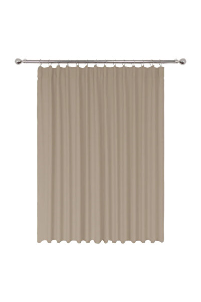 Inspire Draperie 200 x 280 centimetri, Kalpe Trench, cu bride, bej