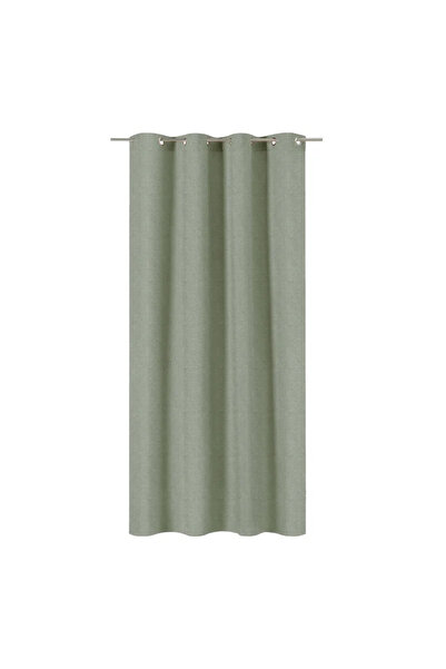 Inspire Raspberry Drapery Curtain , 140 x 280 centimeters, rings, green